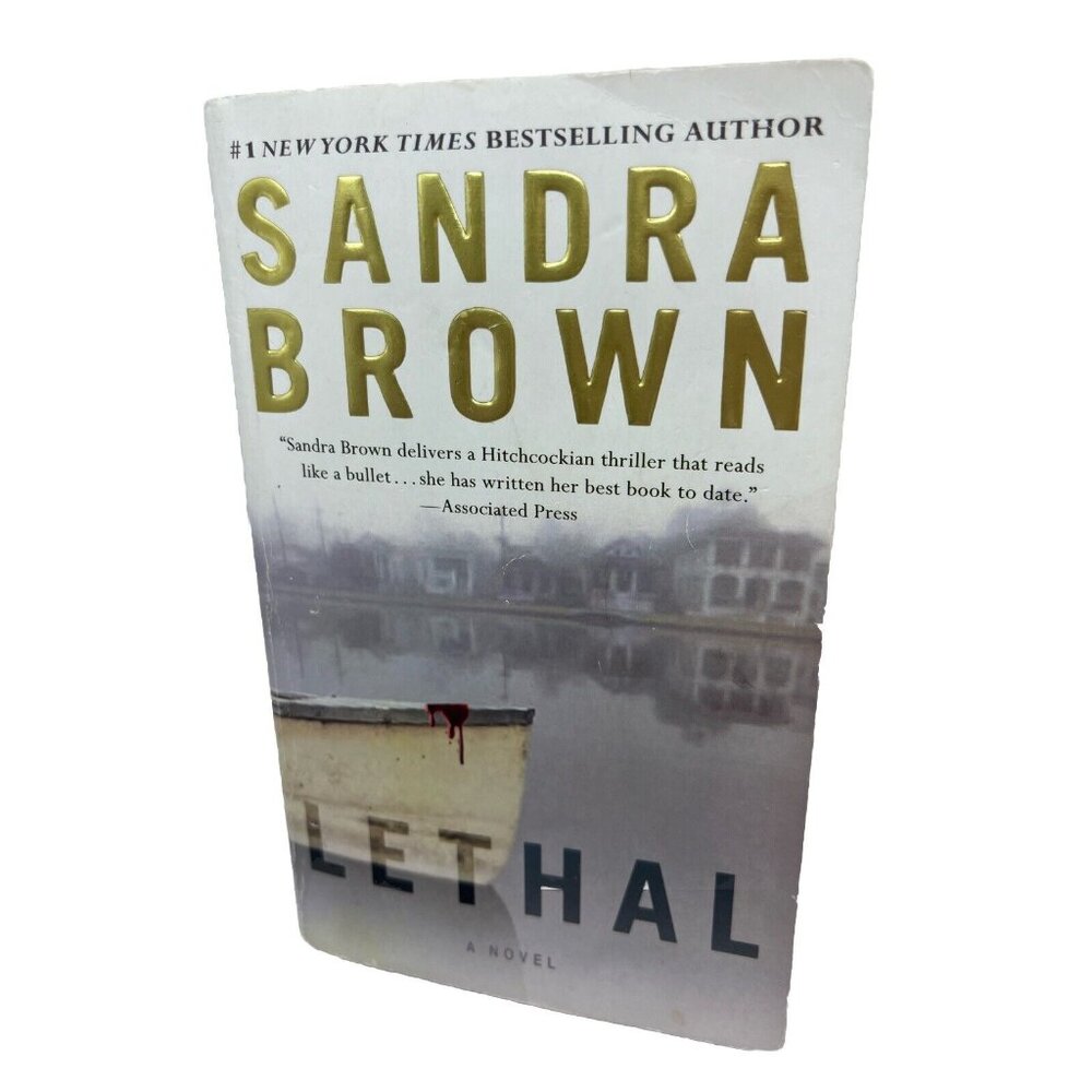 Sandra Brown "Lethal" Hardcover Novel